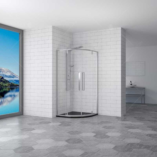 Душевой уголок RGW SV-53 100*100 стекло прозрачное, профиль хром 06325300-11