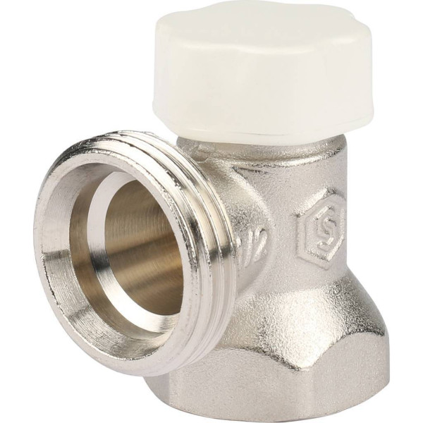Клапан настроечный угловой 1/2" Stout SVL-1156-000015 Клапан настроечный угловой 1/2" Stout SVL-1156-000015
