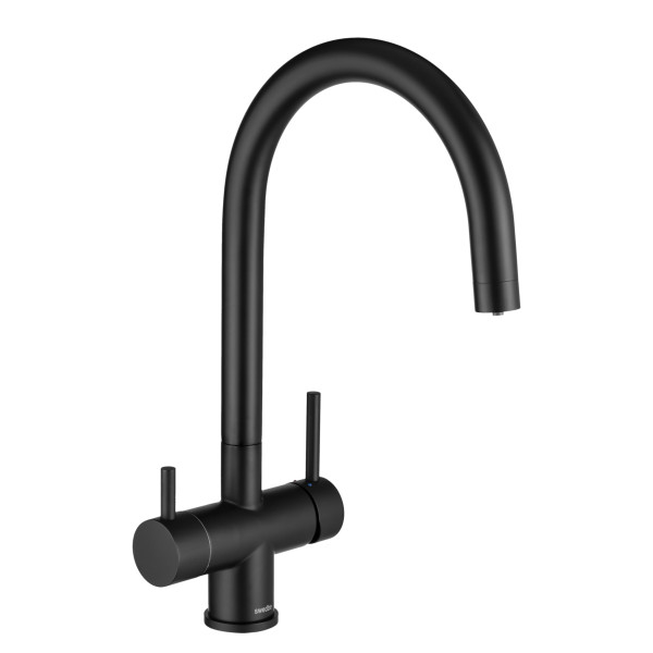 Смеситель для кухни Swedbe Selene Plus с каналом для подключения фильтра черный (8042B) Смеситель для кухни Swedbe Selene Plus с каналом для подключения фильтра черный (8042B)