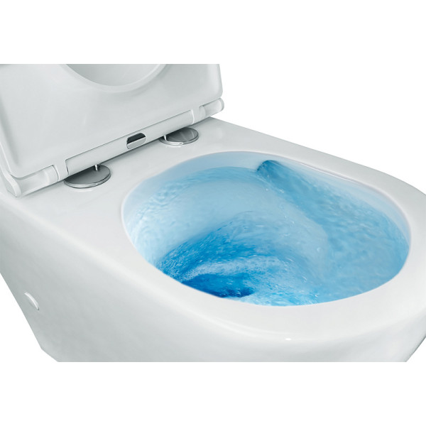 Унитаз напольный Azario Grado с сиденьем с микролифтом белый (AZ-2141 UQ1)