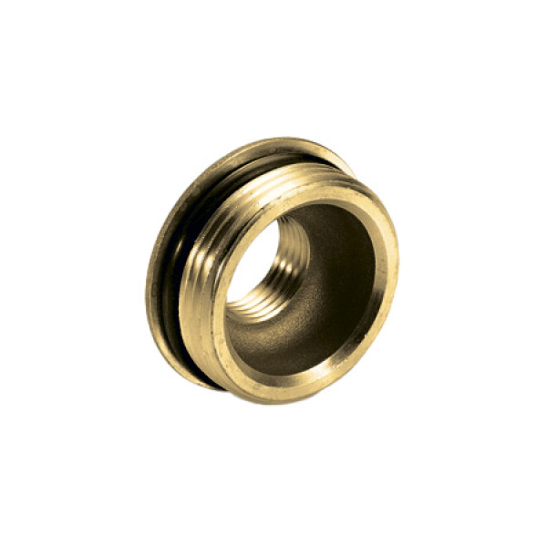 Футорка 1/2"В*1 1/4"Н с уплотнительным кольцом Tiemme (латунь) (1950017 / 1881G0704)