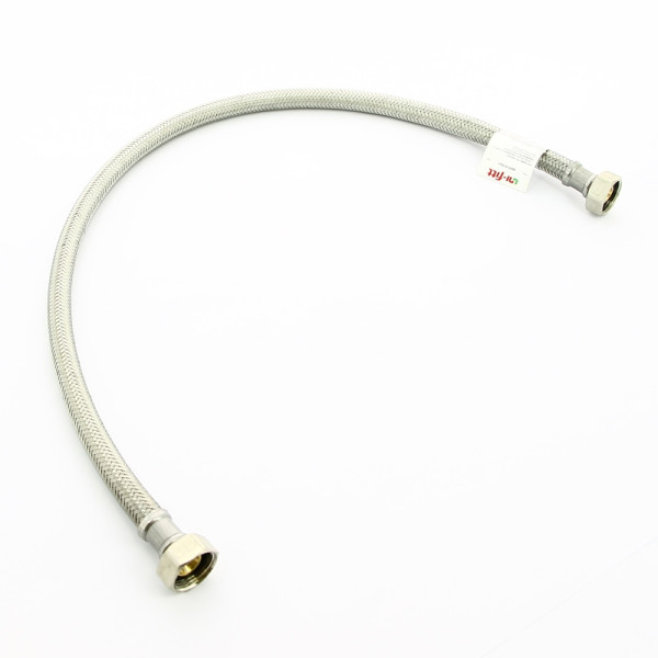 Подводка гибкая для воды Uni-Fitt 800 мм 3/4" ВВ DN 13 оплётка из нерж. стали (508S3008) Подводка гибкая для воды Uni-Fitt 800 мм 3/4" ВВ DN 13 оплётка из нерж. стали (508S3008)