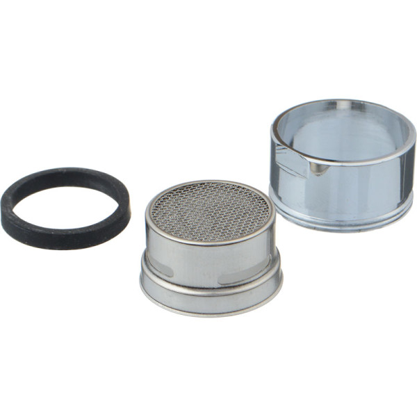 Аэратор Melodia М28x1 латунный, нар.рез., нерж.сетка (MKP20529WC) Аэратор Melodia М28x1 латунный, нар.рез., нерж.сетка (MKP20529WC)