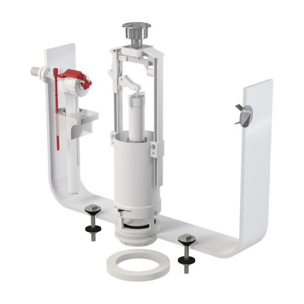 Арматура для смывного бачка Alcaplast со стоп кнопкой,впускной механизм (SA2000 3/8" CHROM) Арматура для смывного бачка Alcaplast со стоп кнопкой,впускной механизм (SA2000 3/8" CHROM)