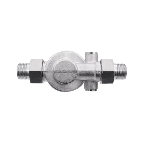 Редуктор давления 1/2" со сгонами Vieir VER-PRO 1-6 бар PN 25 с отверстием под манометр (VP53)