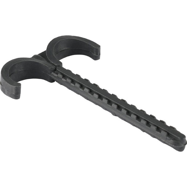 Дюбель-крюк двойной Stout для труб д. 32 мм, длина 80 мм. SMF-0003-028032 Дюбель-крюк двойной Stout для труб д. 32 мм, длина 80 мм. SMF-0003-028032