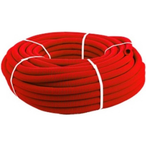 Труба защитная гофрированная Valtec для трубы 16 диаметр 25 красная (SK 40025с) Труба защитная гофрированная Valtec для трубы 16 диаметр 25 красная (SK 40025с)