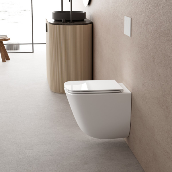 Комплект подвесной унитаз Abber Rechteck AC1220TC белый, с закрытым дном с инсталляцией AC0105 и кнопкой AC0120MB черный матовый (AC1220TC-AC0105-AC01 Комплект подвесной унитаз Abber Rechteck AC1220TC белый, с закрытым дном с инсталляцией AC0105 и кнопкой AC0120MB черный матовый (AC1220TC-AC0105-AC01