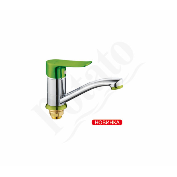 Смеситель для кухни Potato с коротким изливом (P4532-11) Смеситель для кухни Potato с коротким изливом (P4532-11)