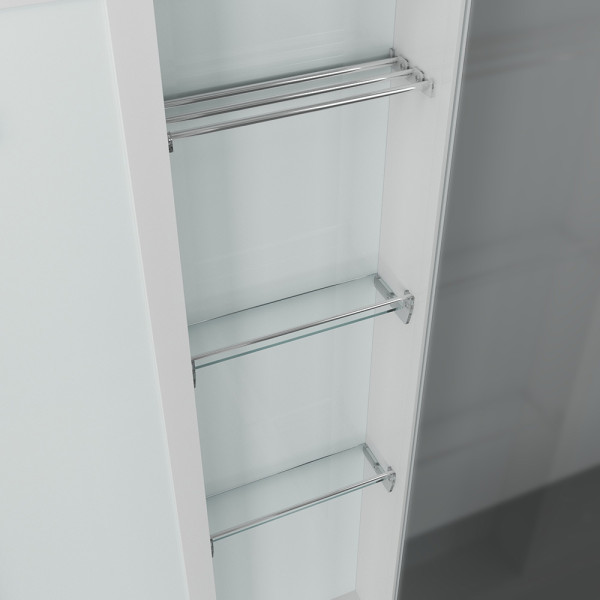 Душевая кабина с гидромассажем Grossman 135x90 стекло прозрачное, профиль белый (GR-128 L) Душевая кабина с гидромассажем Grossman 135x90 стекло прозрачное, профиль белый (GR-128 L)