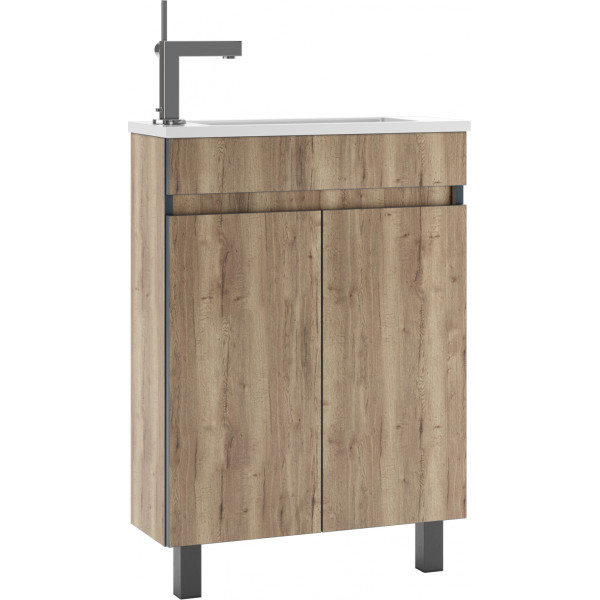 Тумба напольная Modul 60Dolche Dark без ящика Домино (DD5403T)