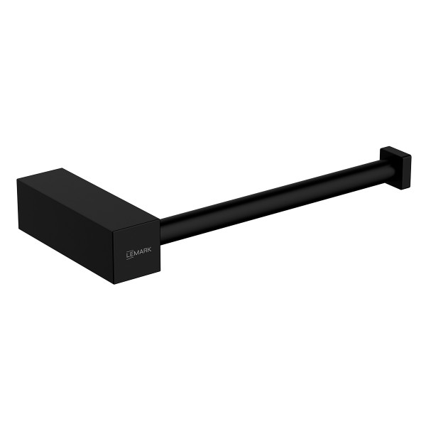 Держатель для туалетной бумаги Lemark Valday черный (LMA-8123S-BL)