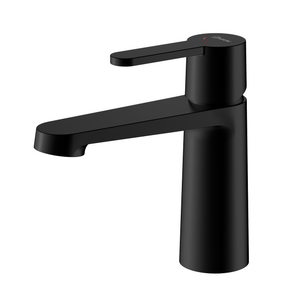 Смеситель для раковины Lemark Ladoga черный (LMF-0712B-BL)