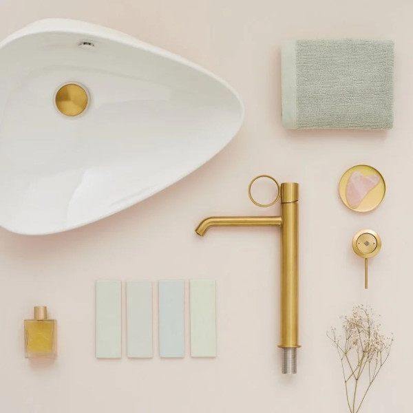 Смеситель для раковины Jacob Delafon Vivienne Signature золотой (E38683-LB3-2MB)