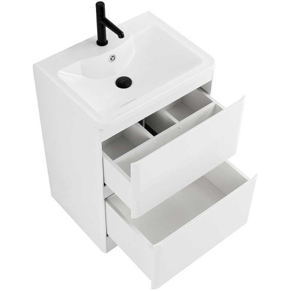 Тумба напольная BelBagno Albano 60 Bianco Lucido (ALBANO-600-2C-PIA-BL) Тумба напольная BelBagno Albano 60 Bianco Lucido (ALBANO-600-2C-PIA-BL)