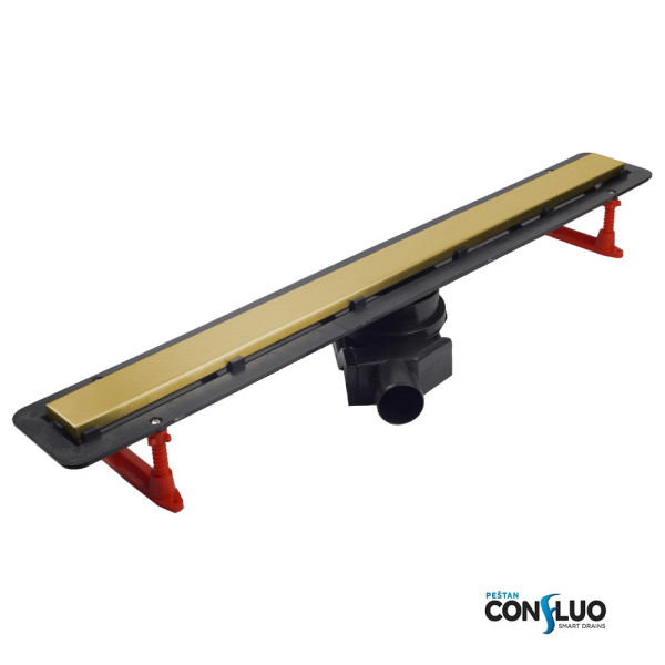 Душевой лоток Pestan Confluo Frameless Line 750 Gold золото глянец/полая под плитку, без рамки (13701223) Душевой лоток Pestan Confluo Frameless Line 750 Gold золото глянец/полая под плитку, без рамки (13701223)