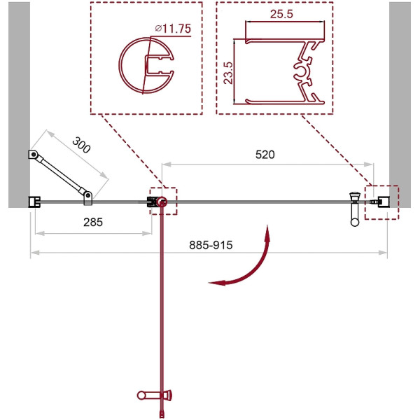 Душевая дверь BelBagno Uno 90x190 стекло прозрачное, профиль хром (UNO-B-12-30+60-C-Cr) Душевая дверь BelBagno Uno 90x190 стекло прозрачное, профиль хром (UNO-B-12-30+60-C-Cr)