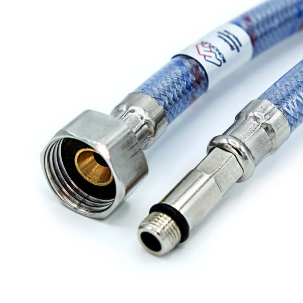 Подводка гибкая для воды 1000 мм 1/2" ВН Monoflex Оптима (силиконовая оболочка) (Н02274)