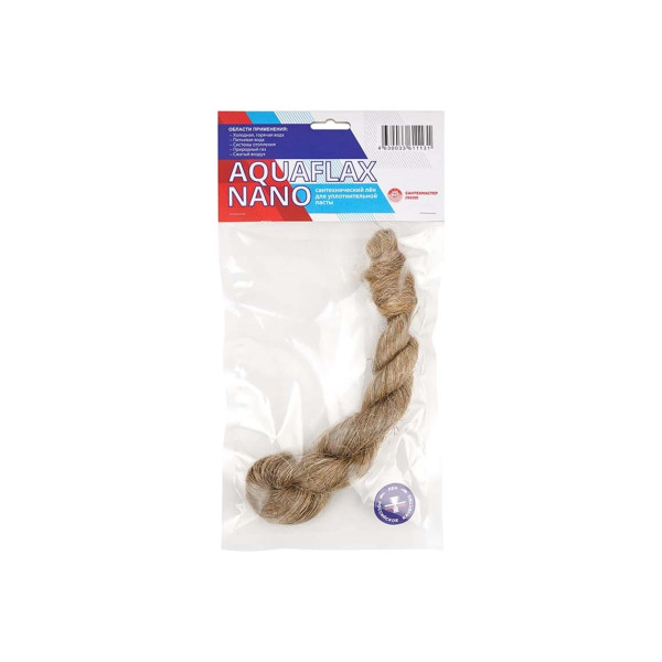 Лен 50 г Aquaflax Nano чесаный 1 коса х 50 г (04113) Лен 50 г Aquaflax Nano чесаный 1 коса х 50 г (04113)