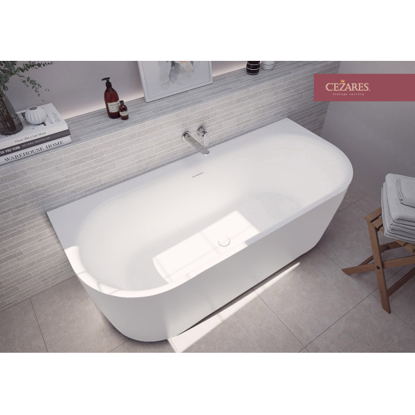 Ванна акриловая Cezares Metauro 180x80x60 белый матовый (METAURO-INT-Wall-180-80-60-W-MATT) Ванна акриловая Cezares Metauro 180x80x60 белый матовый (METAURO-INT-Wall-180-80-60-W-MATT)