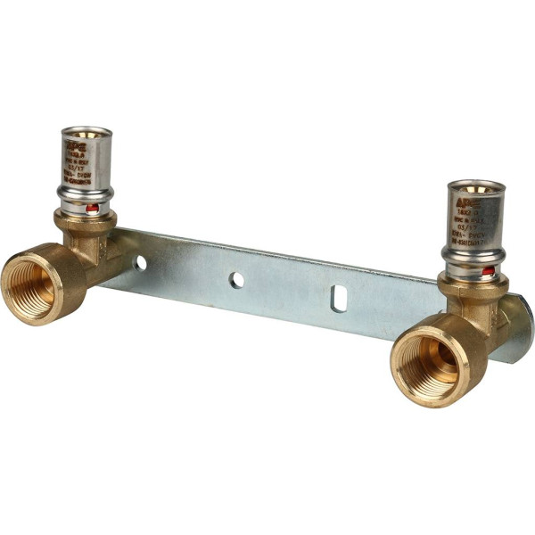 Водорозетка двойная 16x1/2" Stout (пресс) (SFP-0013-001216)