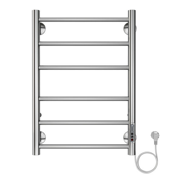 Полотенцесушитель электрический Azario Parma 400x600 хром Полотенцесушитель электрический Azario Parma 400x600 хром