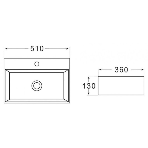Раковина накладная BelBagno белая (BB1340) Раковина накладная BelBagno белая (BB1340)