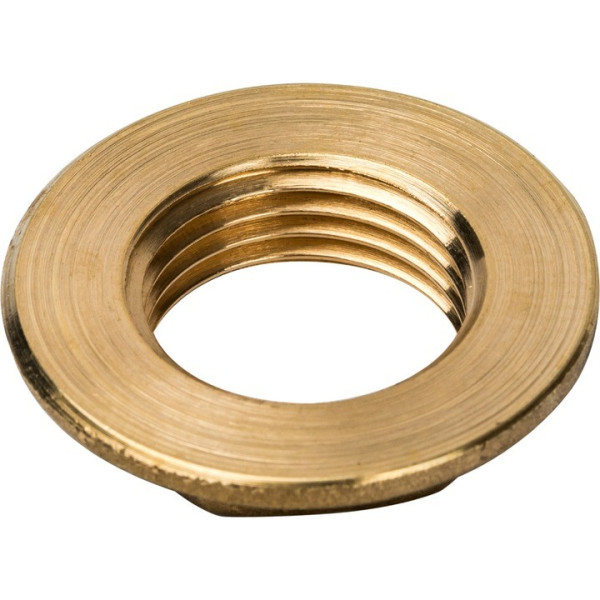 Контргайка с упором 1/2" Stout (латунь) SFT-0023-000012