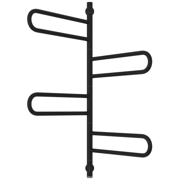 Полотенцесушитель электрический Сунержа Парео 4.0 978x535 провод снизу матовый чёрный (31-0823-0978)