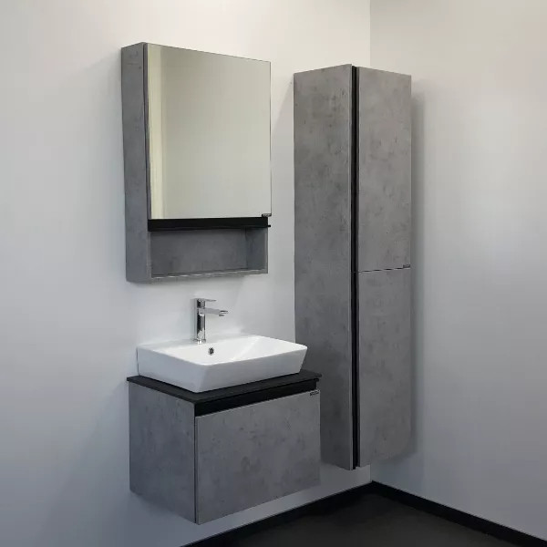 Шкаф зеркальный Comforty Эдинбург 600x155x800 дуб светлый (00-00002043) Шкаф зеркальный Comforty Эдинбург 600x155x800 дуб светлый (00-00002043)
