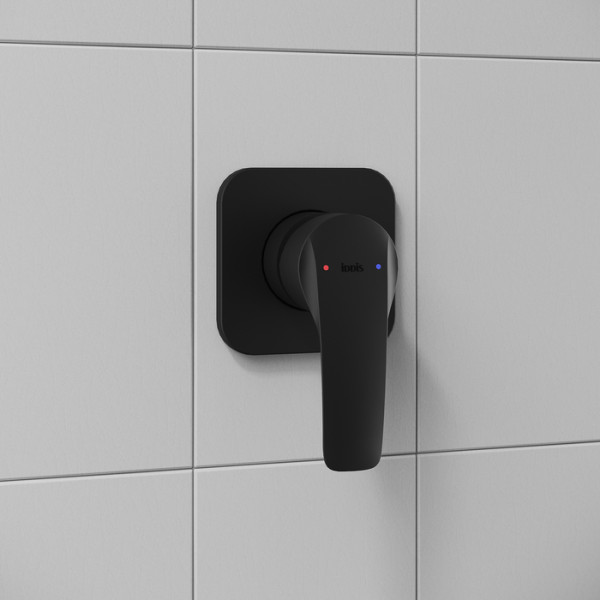 Душевая система Iddis Optima Home черная (OPHBL01i66)