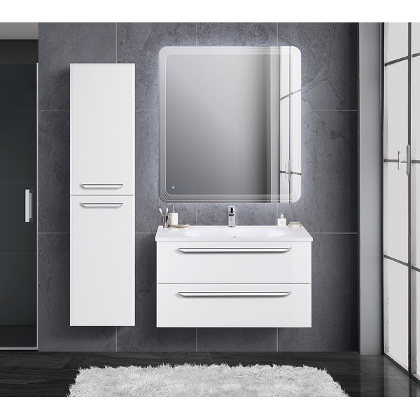 Тумба подвесная Cezares Eco 75x50 Bianco Opaco (ECO-75-2C-SO-BO)