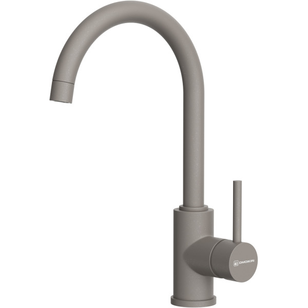 Смеситель для кухни Omoikiri Shinagawa-P-GR leningrad grey(4974160)