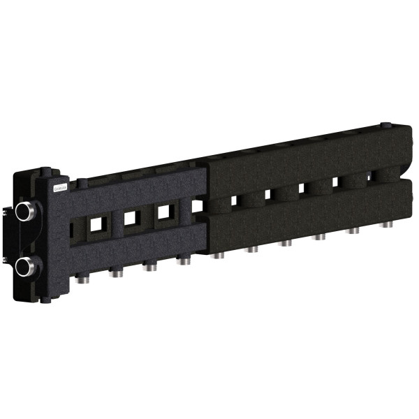 Коллектор балансировочный Gidruss BM-80-6D.EPP (до 80 кВт, подкл. котла G 1 1/4", 5 контуров G 1", боковой контур G 1 1/4", 4D-кронштейны K.UMS, EPP-т Коллектор балансировочный Gidruss BM-80-6D.EPP (до 80 кВт, подкл. котла G 1 1/4", 5 контуров G 1", боковой контур G 1 1/4", 4D-кронштейны K.UMS, EPP-т