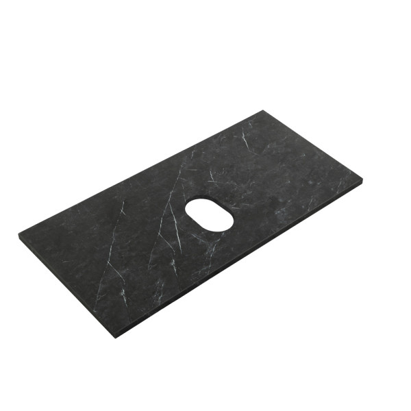 Столешница Cezares 100x46 Marmo Nero Opaco без отверстия под смеситель (KEP-100-MNO-W0) Столешница Cezares 100x46 Marmo Nero Opaco без отверстия под смеситель (KEP-100-MNO-W0)