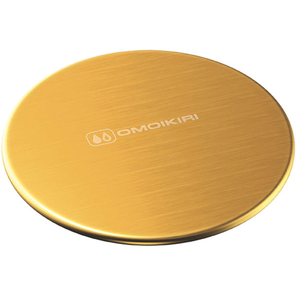 Декоративная накладка для выпуска Omoikiri в цвете AB. для моек с диаметром выпуска 3,5 дюйма. сталь нержавеющая/пластик (4957089)