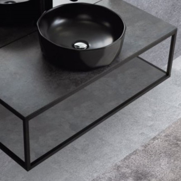 Вставка в дно металлического каркаса Cezares Cardo 85,7x16 Nero (CADRO-90-MENS-NERO)