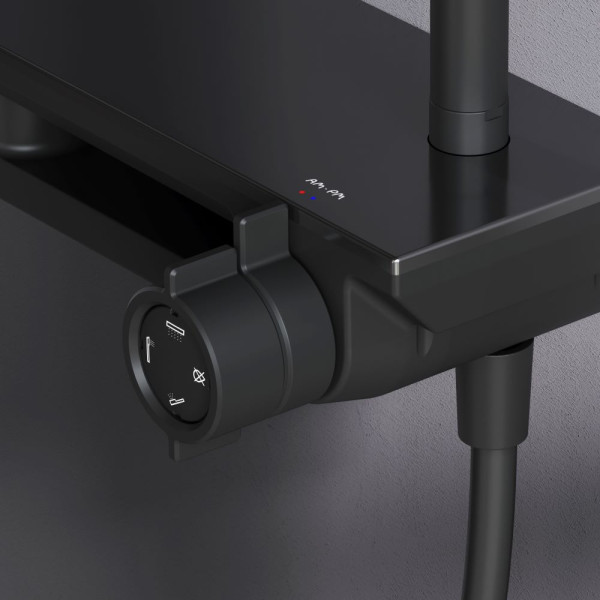 Душевая система AM.PM Gem черная (F0790722) Душевая система AM.PM Gem черная (F0790722)