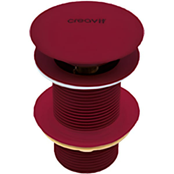 Донный клапан Creavit красный (SF030.BRY)