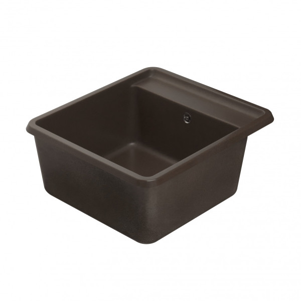 Мойка для кухни врезная Aquaton Беллис 510x570x250 кофе (1.A724.9.32B.S28.0)