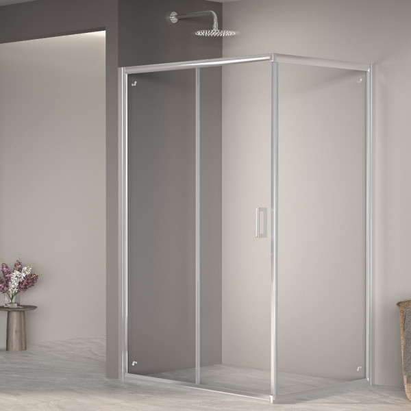 Душевой уголок RGW Passage 90x120x190 стекло прозрачное, профиль хром (410824592-11) Душевой уголок RGW Passage 90x120x190 стекло прозрачное, профиль хром (410824592-11)
