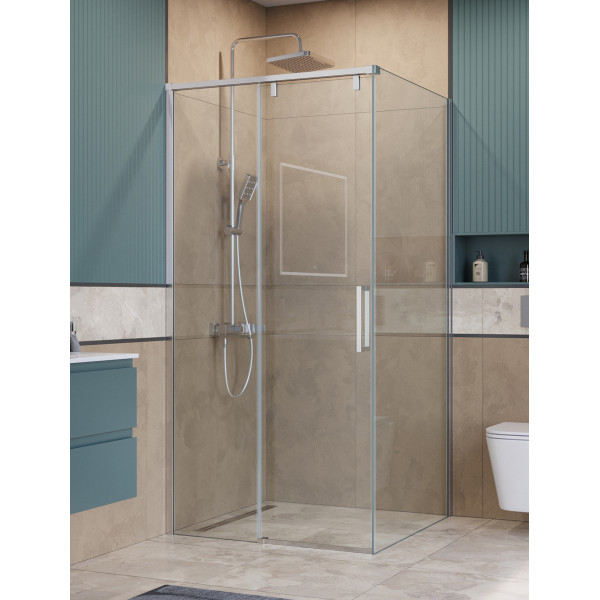Душевой уголок BelBagno Soft Close-1 100x100x200 стекло прозрачное, профиль хром глянцевый (SOFT_CLOSE-1-A-1-100-C-Cr) Душевой уголок BelBagno Soft Close-1 100x100x200 стекло прозрачное, профиль хром глянцевый (SOFT_CLOSE-1-A-1-100-C-Cr)
