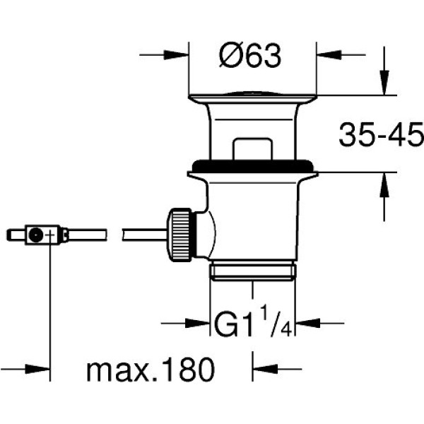 Смеситель для раковины Grohe Eurosmart (хром) Смеситель для раковины Grohe Eurosmart (хром)