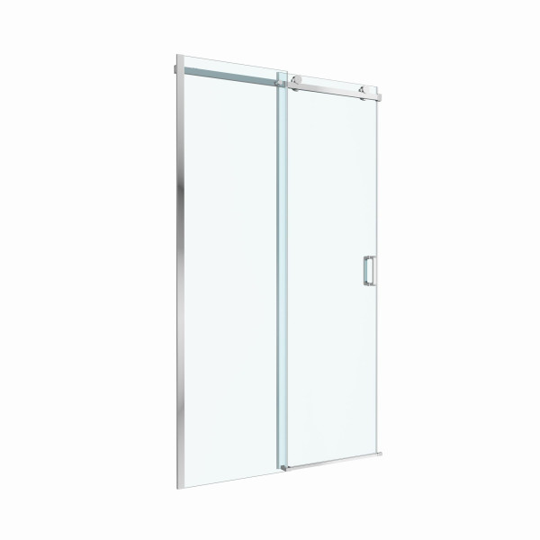Душевая дверь BelBagno Soft Close-2 120x200 стекло прозрачное, профиль хром глянцевый (SOFT_CLOSE-2-BF-1-120-C-Cr)