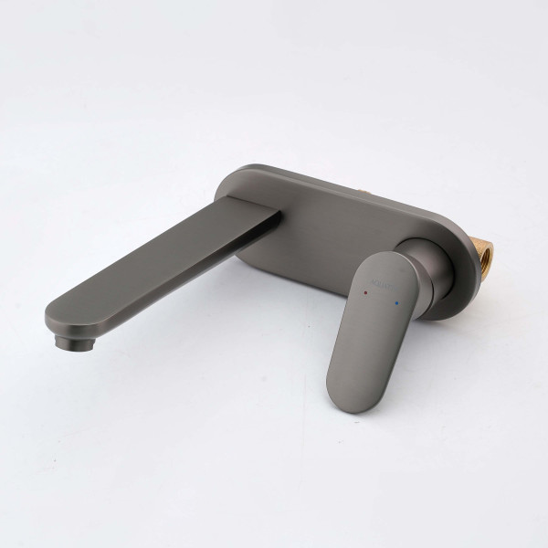 Смеители для раковины Aquatek Ника встраиваемый оружейная сталь (AQ1813BGM) Смеители для раковины Aquatek Ника встраиваемый оружейная сталь (AQ1813BGM)