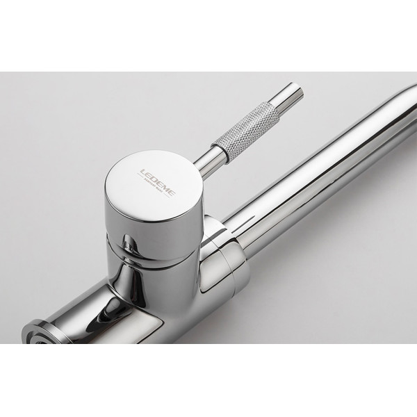 Смеситель для кухни Ledeme с переключателем на фильтр (L4155-3)