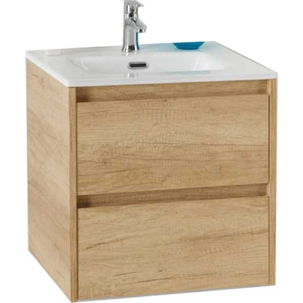 Тумба подвесная BelBagno Kraft 39 50 Rovere Nebrasca Nature (KRAFT 39-500/390-2C-SO-RNN)