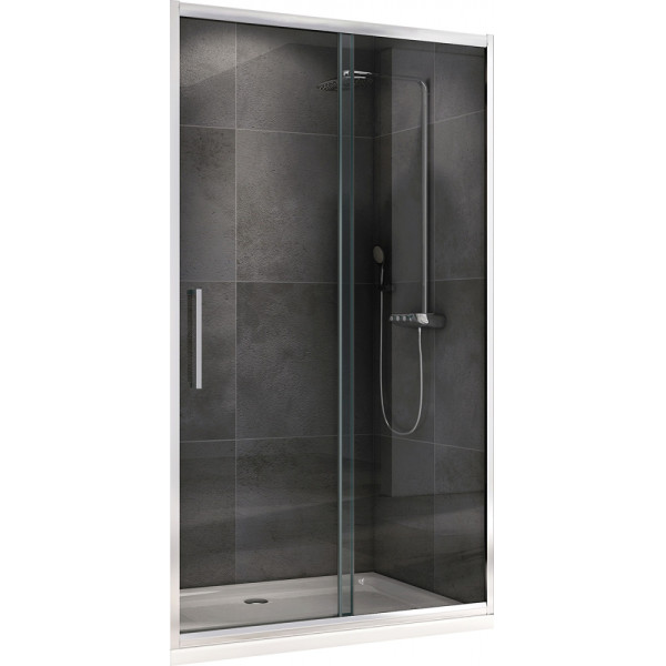 Душевая дверь Abber Schwarzer Diamant 110x195 стекло прозрачное, профиль хром (AG30110H) Душевая дверь Abber Schwarzer Diamant 110x195 стекло прозрачное, профиль хром (AG30110H)