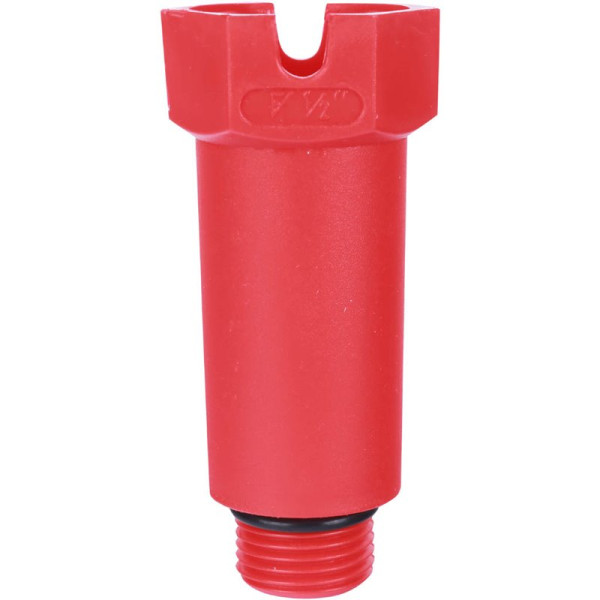 Заглушка для опрессовки 1/2" Н FV-Plast (красная) (AA252000002)