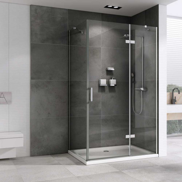 Душевой уголок Abber Zart 100x120 стекло прозрачное, профиль профиль хром (AG08120-S101) Душевой уголок Abber Zart 100x120 стекло прозрачное, профиль профиль хром (AG08120-S101)